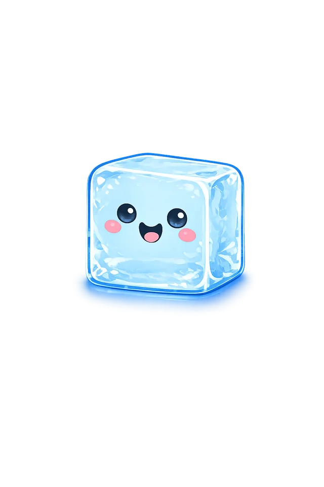 Ice Block onboarding screen